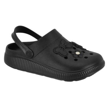 Imagem de Sandalia Babuche Feminina EVA Moleca Original 5832102, Preto, 37