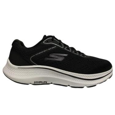 Imagem de Tênis skechers go run cadarço ref: 220865 masculino, Preto, Branco, 41