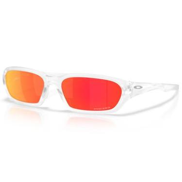 Imagem de Óculos De Sol Oakley Terraforma Matte Clear Prizm Ruby OO9530 03-58