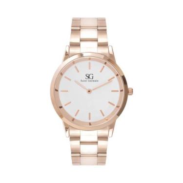 Imagem de Relógio Feminino Rosé Gold Belmont Rosé Gold 40mm - Saint Germain