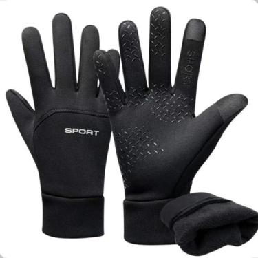 Imagem de Luva Moto Bike Impermeavel Motoqueiro Termica Touch Ciclismo Tamanho:M