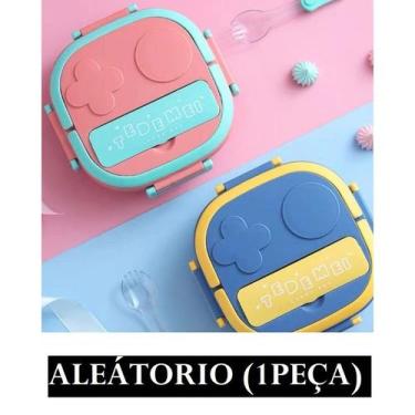 Imagem de Lancheira Infantil Para Comida Escola Bebê Passeio Marmita Termica De 