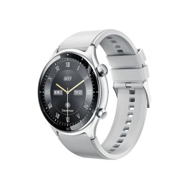 Imagem de Smartwatch Qcy Active GT Bluetooth Chamada 3ATM Relógio Inteligente À Prova D`Água - Prata