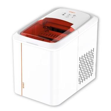 Imagem de Máquina de Gelo Portátil Spirit SMG2 15kg 2L Painel Digital Branco e Laranja 110V