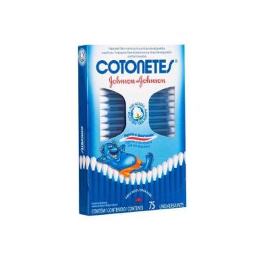 Imagem de Hastes Flexíveis Cotonetes Johnson & Johnson 75 unidades - JOHNSONS