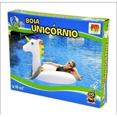 Imagem de Boia Inflavél Jumbo Unicornio 115Cm De  Ref. Dms5680 - DM Brasil