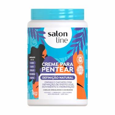 Imagem de Salon Line, Creme de Pentear, Definição Natural, Vegano - Para Cabelos Ondulados e Cacheados, 1kg