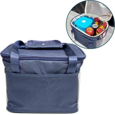 Imagem de Bolsa Sacola Termica Marmita 10L Viagem Lanche Trabalho Fitness Bag Un