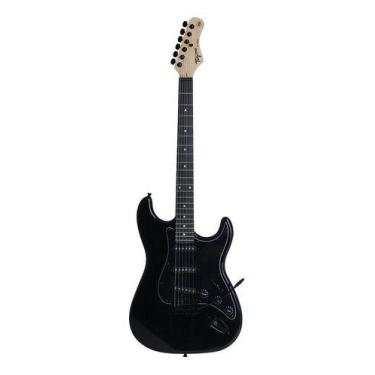 Imagem de Guitarra Tagima Tg500 Tg-500 Classic Bk Df/bk Stratocaster Orientação 