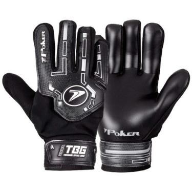 Imagem de Luva Goleiro Poker Training Preta Basic - Adulto Tamanho:10Cor:Preto, 