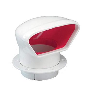 Imagem de Nicro N10863 ventilação de perfil baixo de 7,62 cm (3"), branco