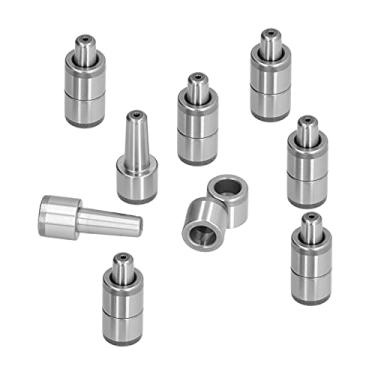 Imagem de Manga do poste de guia do molde, postes de guia auxiliares de 20 mm de diâmetro externo 8 conjunto de 12 mm de diâmetro interno para fundição