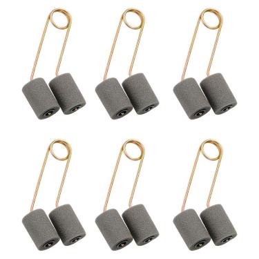 Imagem de 6 Unidades Rolo Poliéster Pinta Grade e Cercas Duplo 5cm Roma