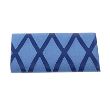 Imagem de Simhoa Fita de raquete de tênis de mesa com alça de morcego de borracha Pong, azul