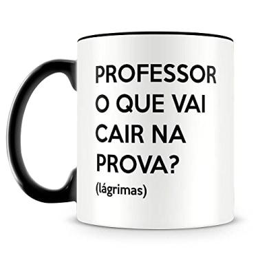 Imagem de Caneca Personalizada Professor o Que Vai Cair na Prova?