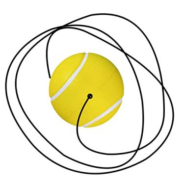 Imagem de Fancyes Bola de tênis com corda elástica para treinamento de tênis para iniciantes