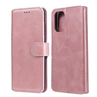 Imagem de YUNCHAO Caixa de telefone Para OnePlus 8T Clássico Textura PU + Caixa de Couro Flip Horizontal TPU, com suporte e Cartão Slots & Carteira capa para celular