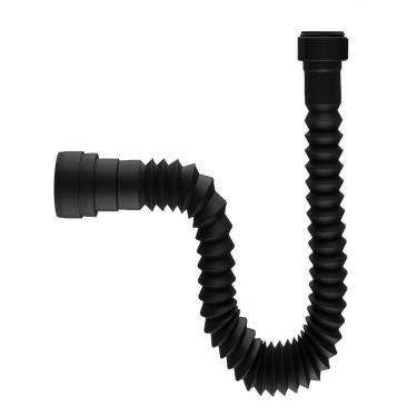 Imagem de Sifão Universal Pia, Lavatório E Tanque Preto Fosco Astra