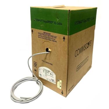 Imagem de Cabo Cat6 Systimax Commscope Cinza 20mts ( 20metros )