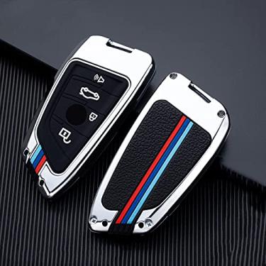 Imagem de CSHU Porta-chaves do carro capa porta-chaves porta-chaves, adequado para BMW X1 X3 X4 X5 F15 X6 F16 G30 7 G11 F48 F39 520 525 f30 118i 218i 320i, 3