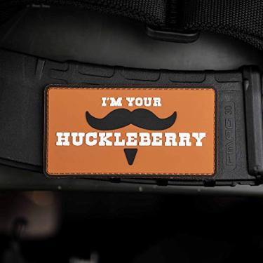 Imagem de Patch moral de borracha PVC I'm Your Huckleberry da NEO Tactical Gear Morale Patch - Gancho com suporte