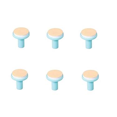 Imagem de Almofadas de substituição para recém-nascidos de 0 a 3 meses para bebês recém-nascidos, disco de substituição de cabeças de moagem para cortadores elétricos de lixa de unha 6 peças
