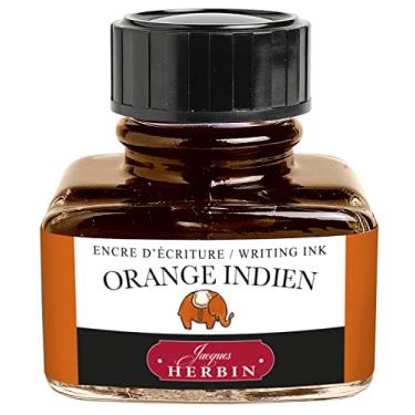 Imagem de Herbin The Jewel of Inks Tinta Para Caneta Tinteiro, Laranja (Orange Indien), 30 ml