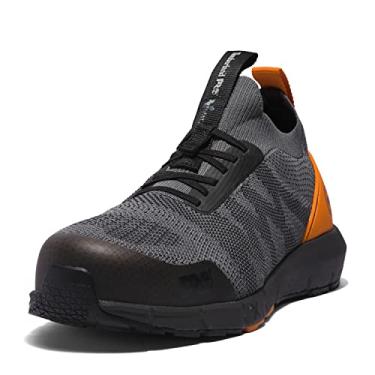 Imagem de Timberland PRO Men's, Radius Knit Comp Toe Work Shoe Grey Orange 13 W