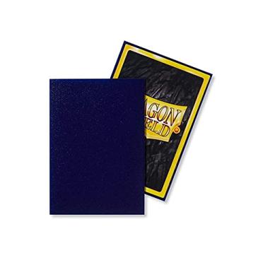 Imagem de 10 Packs Dragon Shield Matte Mini Japanese Night Blue 60 ct Card Sleeves Display Case
