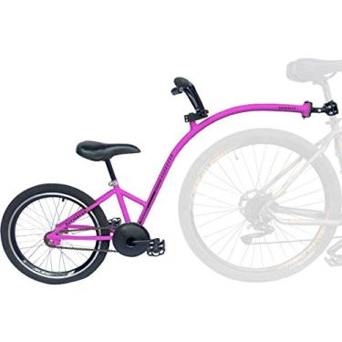 Imagem de Reboque Infantil para Bicicleta Aro 20 Completa - Bike Caroninha - Rosa - Altmayer