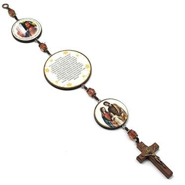 Imagem de Escapulário de Porta com Oração do Lar