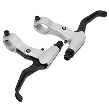 Imagem de Alavanca de Freio de Bicicleta, 2 Peças Dobrável Ultraleve Liga de Alumínio Mountain Bike Alavanca de Freio de Bicicleta Lidar Com Equipamentos de Ciclismo Acessórios para Guiador