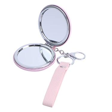 1 espelho compacto para meninas, espelho redondo, para maquiagem, viagem,  mini espelho de bolso com o Melhor Preço é no Zoom