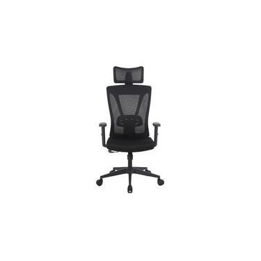 Imagem de Cadeira Office XT-Office Presidente NR17, Até 100kg, Nylon, Apoio para Lombar, Preto - XTO-013