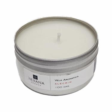 Imagem de Vela Aromática Vegana com Cera de Coco Lata de Alumínio 100g