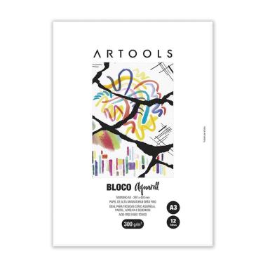 Imagem de Bloco Aquarela Celulose 300g Artools