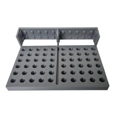 Imagem de Genérico Encapsuladora Manual Para Óleos - Tamanho 00 (60 Furos) - Cinza