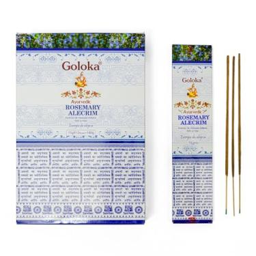 Imagem de YOGATERIA Incenso Indiano Massala Alecrim Natural Orgânico Goloka 12 caixinhas (12 caixinhas)