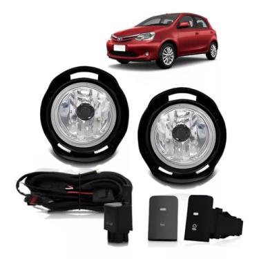 Imagem de Kit Farol De Milha Compatível com Etios 2012 2013 2014 2015 2016 2017 2018