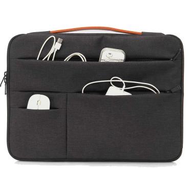 Imagem de Case Para Notebook 15.6" Anti-Impacto Com Bolsos e Alça - Preto , GT 43231