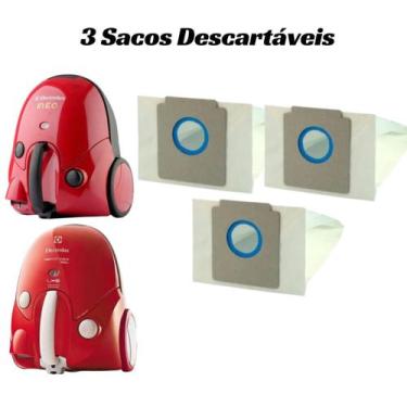 Imagem de Sacos Aspirador Pó Electrolux Neo C/ 3UN - ORIPLAST