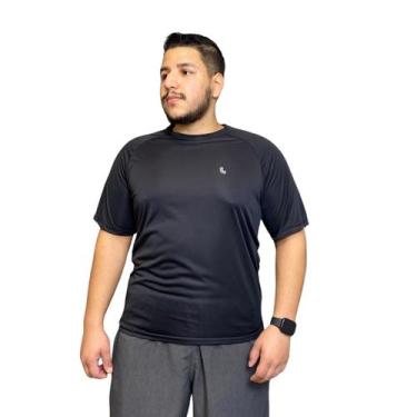 Imagem de Camiseta Masculina de Treino Lupo Sport Original Respiravel, Preto, XG
