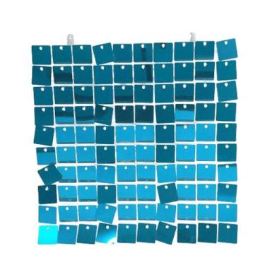 Imagem de Painel Lantejoula Magico Festas Eventos Shimmer Wall Azul - Open Star,