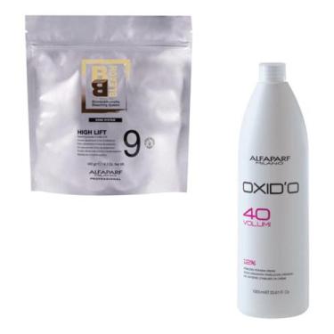 Imagem de Pó Descolorante 9 Tons Alfaparf 400G Com Ox 40V Litro