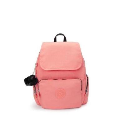 Imagem de Mochila Kipling City Zip S Peach Peace-Feminino