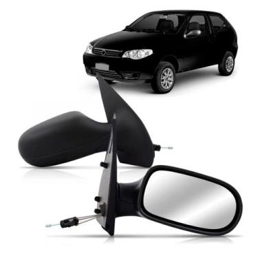 Imagem de Retrovisor Fiat Palio 2008 2009 2010 2011 2 Portas - RETROVEX, Direito