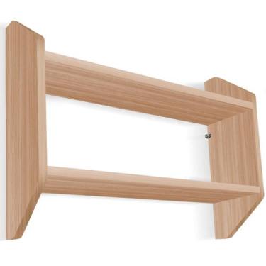 Imagem de Prateleira Nicho de Parede Livros Decorativa em MDF Aurea 56 x 15 - Ja