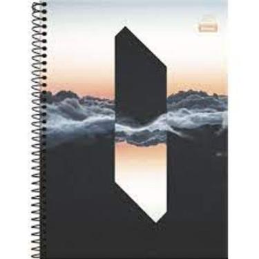 Imagem de Caderno 1/4 80 folhas pct c/ 5 unidades 4 elementos foroni