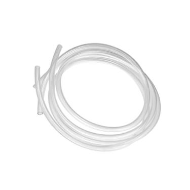 Imagem de Motoforti 2 peças de mangueira de ventilação de combustível, 0,5 cm x 99 cm 5 mm x 1 m tubo de mangueira de gasolina universal para ATV Dirt Bike Go Kart durável poliuretano transparente de longa