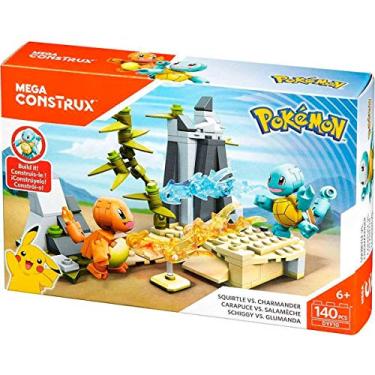 Imagem de Brinquedo para Montar Mega Construx Pokémon Batalha Mattel, Fun Brinquedos, Multicor